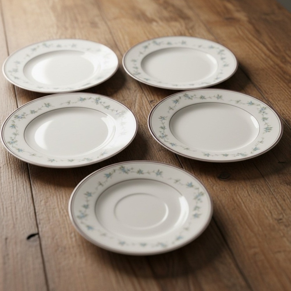 Vintage Mikasa Dessert Bread Plates Fine China Set of 5